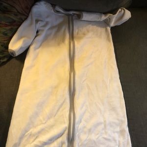 Long Sleeve Organic Cotton Fleece Sleeper Bag